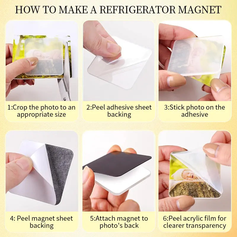 Acrylic Fridge Magnet Frames